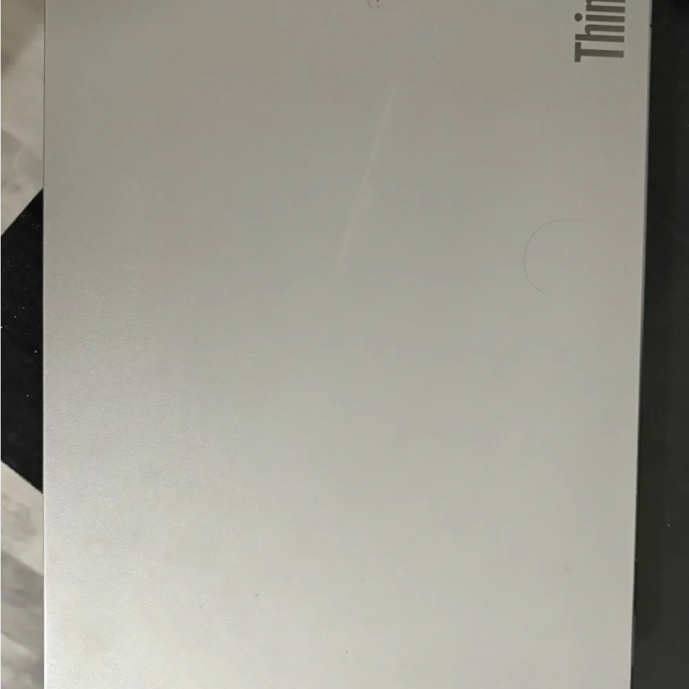 Silver ThinkPad Laptop